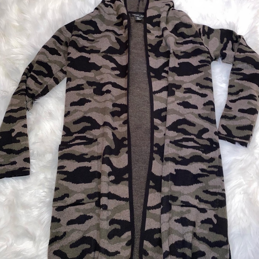 Camo Cardigan